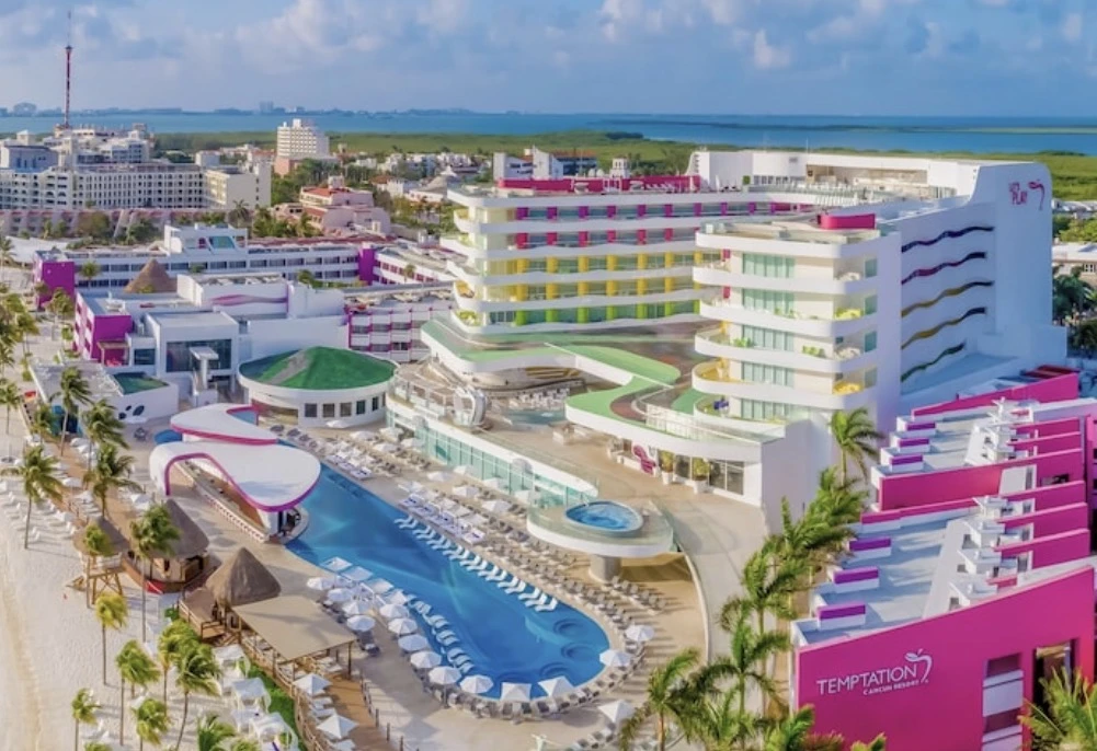 Temptation Resorts in Cancun, Mexico